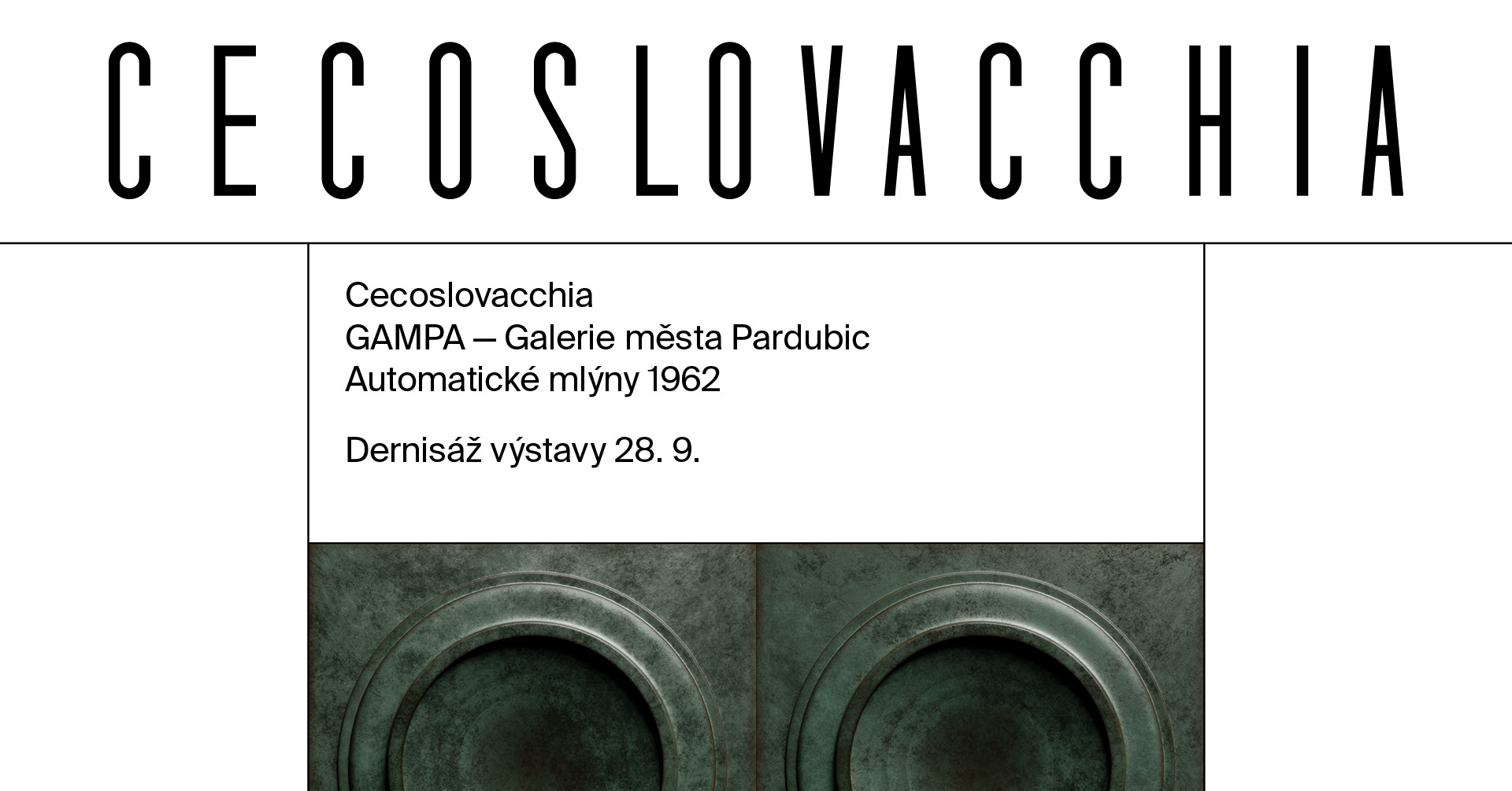 Dernisáž výstavy CECOSLOVACCHIA