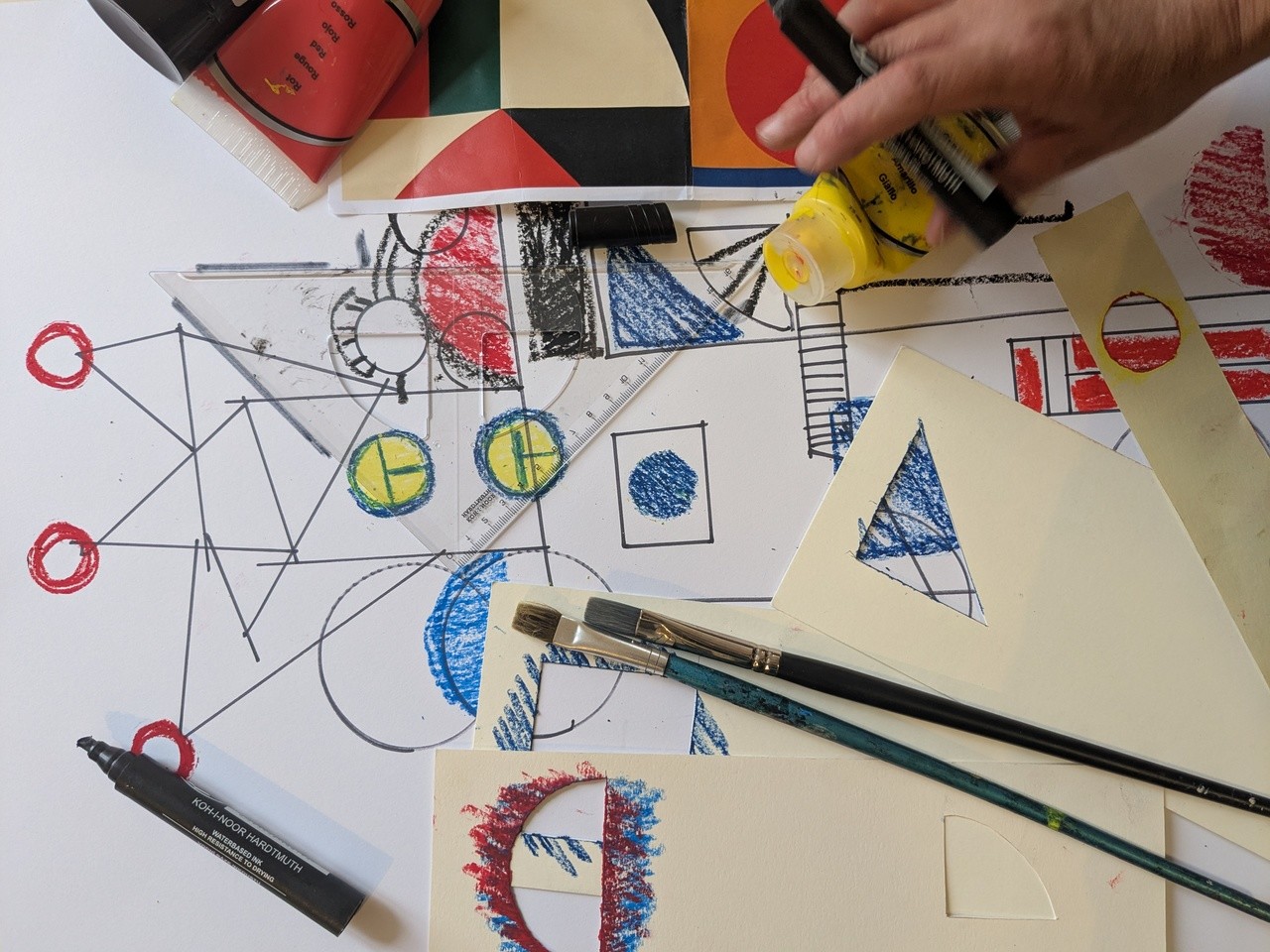 BARVY, TVARY, BAUHAUS! (PROGRAM PRO DĚTI BĚHEM PROJEKCE FILMU ŽENY BAUHAUSU)