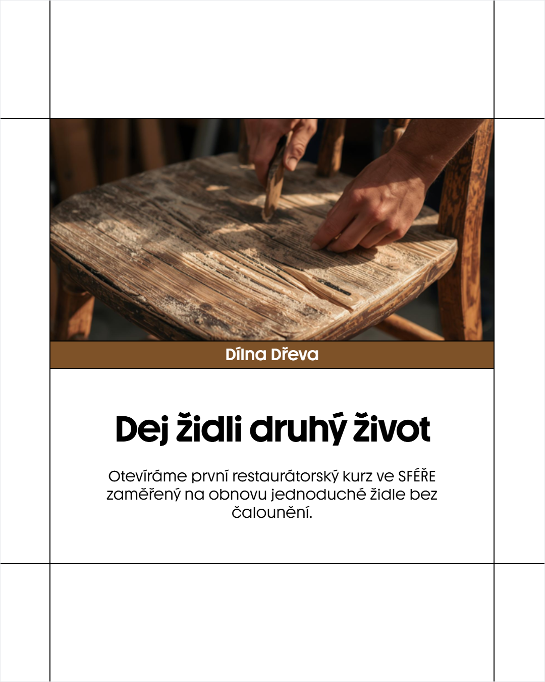 Dejte své staré židli nový život