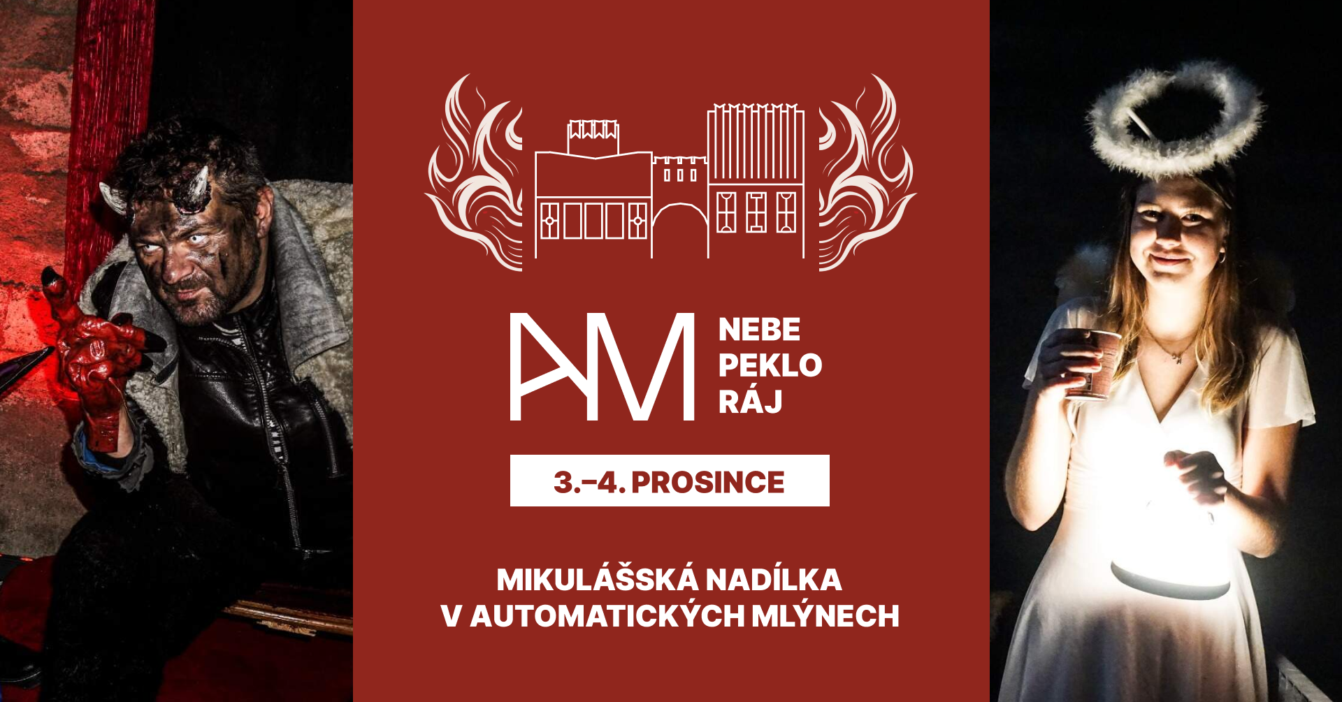 NEBE PEKLO RÁJ V BUDOVĚ SILA