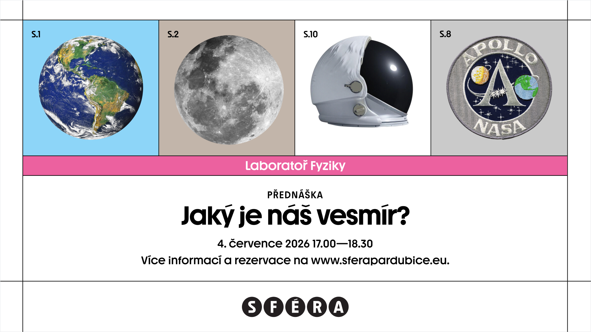 Přednáška ve SFÉŘE: Jaký je náš vesmír?
